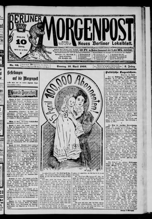Berliner Morgenpost vom 16.04.1899