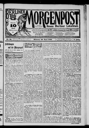 Berliner Morgenpost vom 19.04.1899