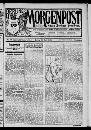 Berliner Morgenpost vom 21.04.1899