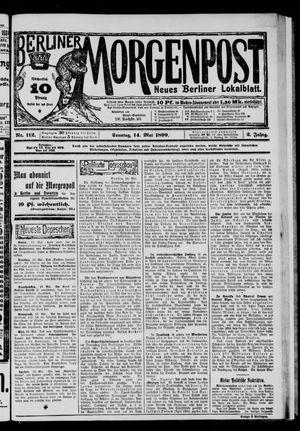 Berliner Morgenpost on May 14, 1899