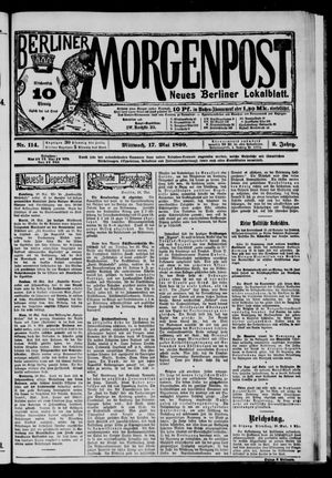 Berliner Morgenpost vom 17.05.1899