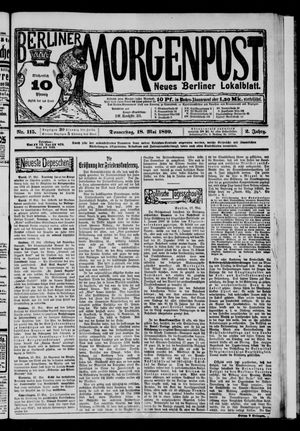 Berliner Morgenpost vom 18.05.1899