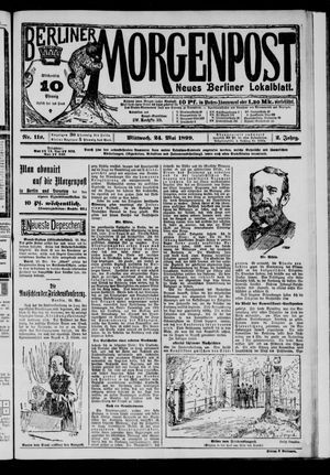 Berliner Morgenpost vom 24.05.1899