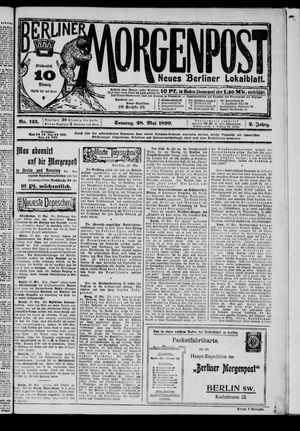 Berliner Morgenpost on May 28, 1899