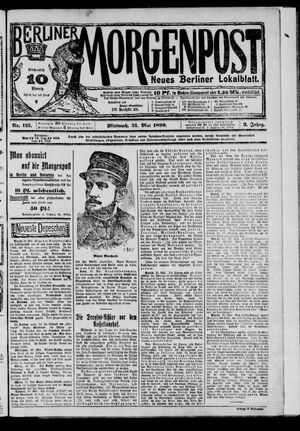 Berliner Morgenpost on May 31, 1899