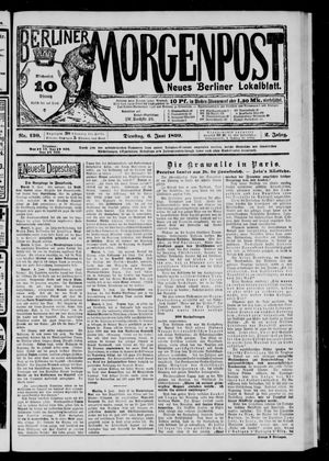 Berliner Morgenpost vom 06.06.1899