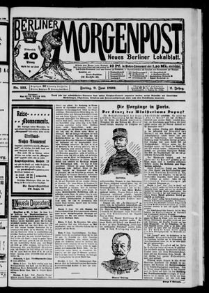 Berliner Morgenpost vom 09.06.1899