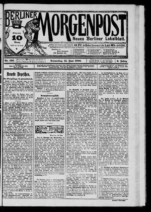 Berliner Morgenpost vom 15.06.1899