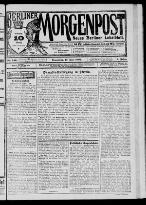 Berliner Morgenpost vom 17.06.1899