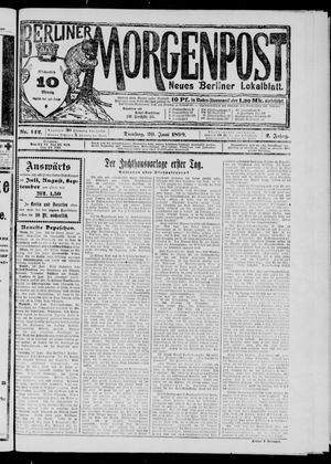 Berliner Morgenpost vom 20.06.1899