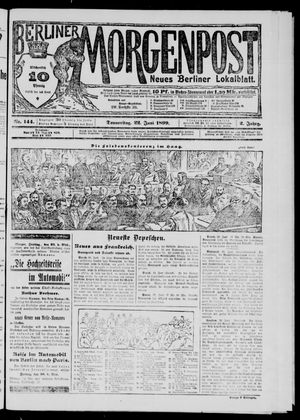 Berliner Morgenpost vom 22.06.1899