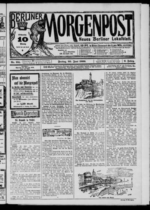 Berliner Morgenpost vom 30.06.1899