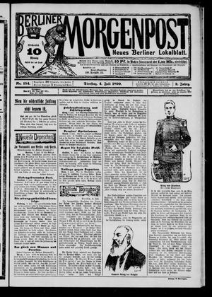 Berliner Morgenpost on Jul 4, 1899