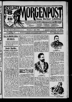Berliner Morgenpost vom 05.07.1899