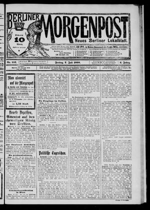 Berliner Morgenpost vom 07.07.1899