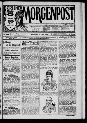 Berliner Morgenpost vom 15.07.1899