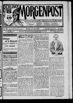 Berliner Morgenpost vom 16.07.1899