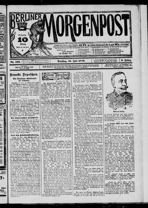 Berliner Morgenpost vom 25.07.1899