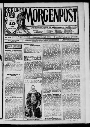 Berliner Morgenpost vom 29.07.1899