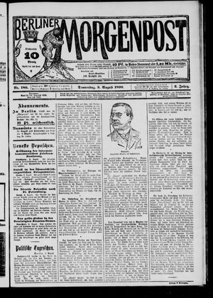 Berliner Morgenpost vom 03.08.1899