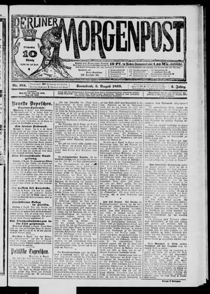 Berliner Morgenpost vom 05.08.1899