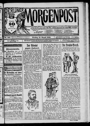 Berliner Morgenpost vom 15.08.1899