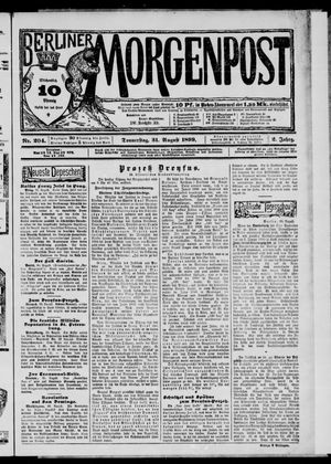 Berliner Morgenpost on Aug 31, 1899