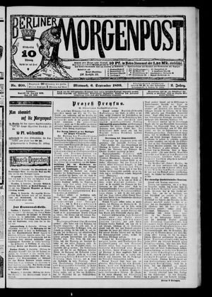 Berliner Morgenpost vom 06.09.1899