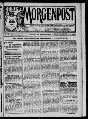 Berliner Morgenpost vom 23.09.1899