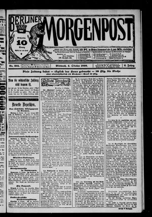 Berliner Morgenpost vom 04.10.1899