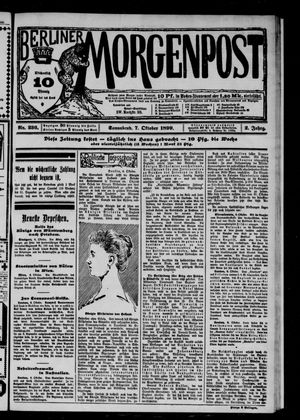 Berliner Morgenpost vom 07.10.1899