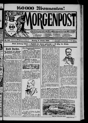 Berliner Morgenpost vom 08.10.1899