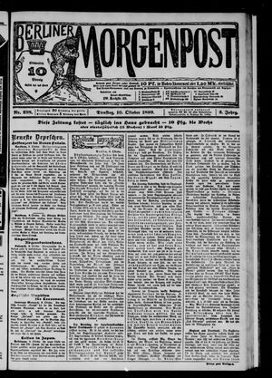 Berliner Morgenpost vom 10.10.1899