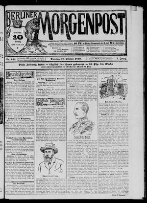 Berliner Morgenpost vom 17.10.1899