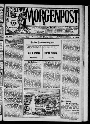 Berliner Morgenpost vom 19.10.1899