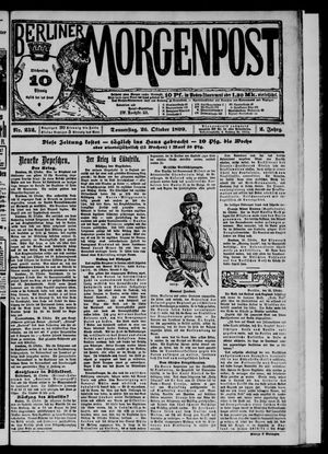 Berliner Morgenpost vom 26.10.1899