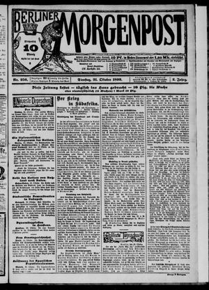 Berliner Morgenpost vom 31.10.1899