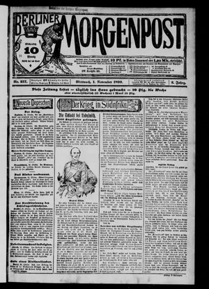 Berliner Morgenpost vom 01.11.1899