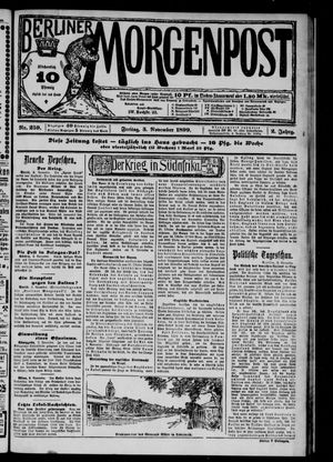 Berliner Morgenpost vom 03.11.1899