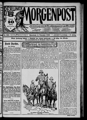 Berliner Morgenpost vom 04.11.1899