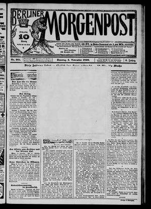 Berliner Morgenpost vom 05.11.1899
