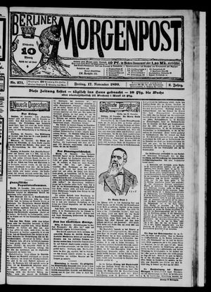 Berliner Morgenpost vom 17.11.1899