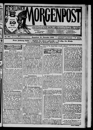 Berliner Morgenpost vom 18.11.1899