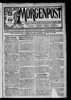 Berliner Morgenpost vom 02.12.1899
