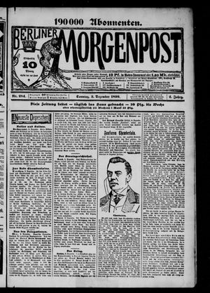 Berliner Morgenpost vom 03.12.1899