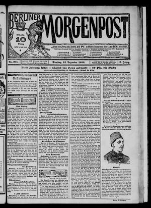 Berliner Morgenpost vom 12.12.1899
