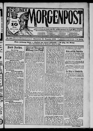 Berliner Morgenpost vom 23.12.1899