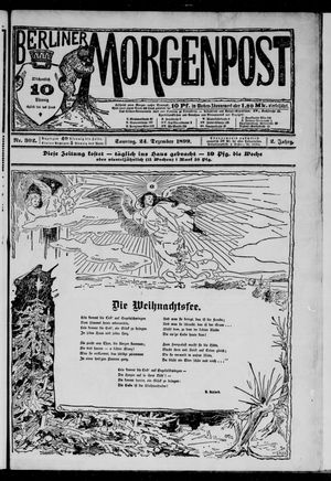 Berliner Morgenpost vom 24.12.1899