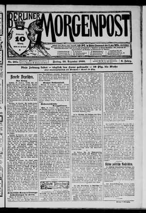 Berliner Morgenpost vom 29.12.1899