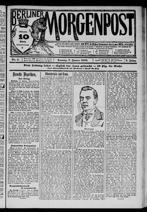 Berliner Morgenpost on Jan 7, 1900